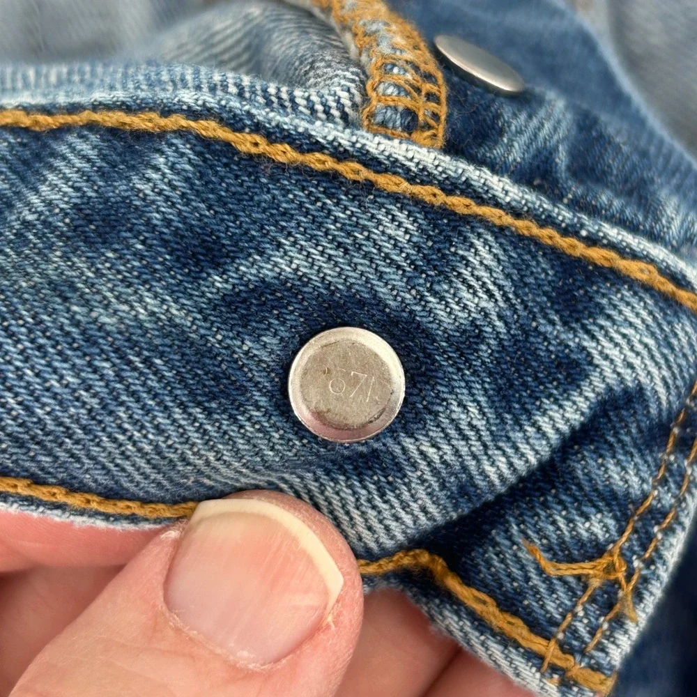 Mens Vtg 2000s 501 Straight Leg Jeans Button Fly Blue Denim Levis 38x34 Lot Of 2